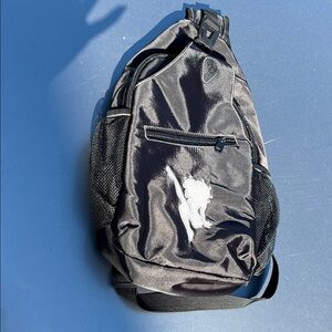 Betty Boop Glossy Black Backpack with White Detail